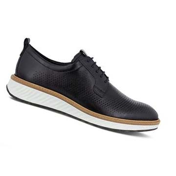 Ecco St.1 Hybrid 5-eyelet Derby Finskor Herr Svarta | SE 526UZG